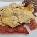 Rührei mit Speck