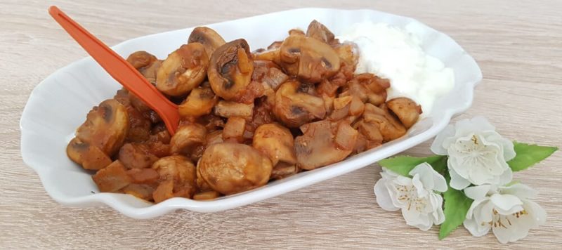 Champignons wie vom Jahrmarkt - Leichter Abnehmen mit Sassy
