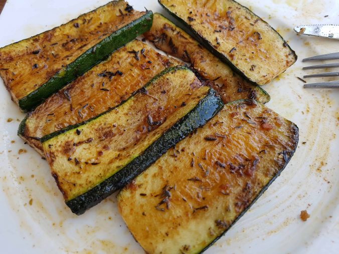 Gegrillte Zucchini