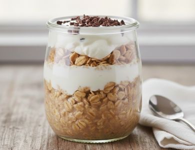 Overnight Oats Stracciatella