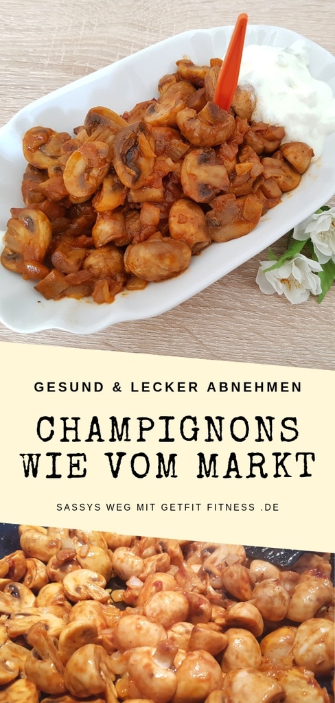 Champignons wie vom Jahrmarkt - Leichter Abnehmen mit Sassy