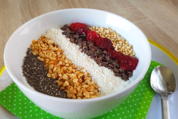 Low Carb Fruhstucks Bowl Sassys Weg Mit Getfit Fitness