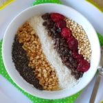 Frühstücksbowl Ansicht von oben